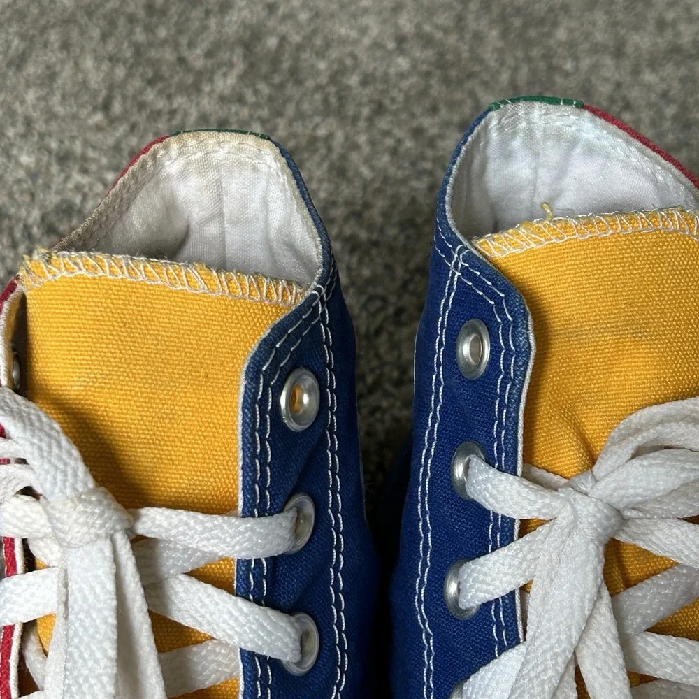 Converse Chuck Taylor All Star Colorblock High Top Sneaker Women's 8/Men's 6 $70 - Picture 8 of 10